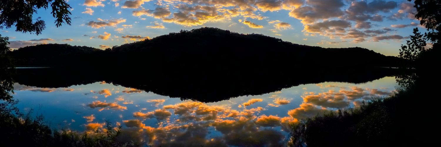 Brown County Indiana Sunset