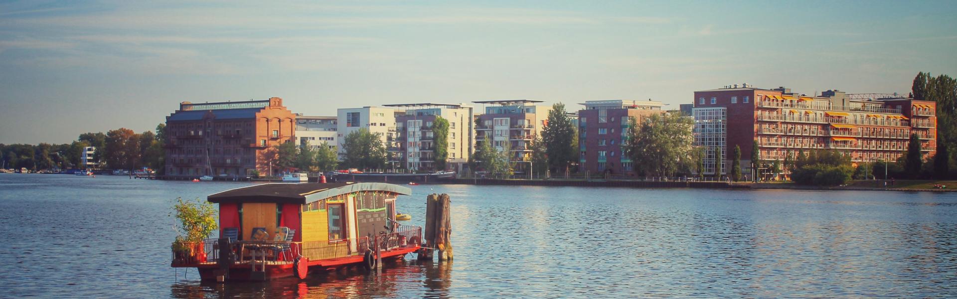 Houseboat In Berlin