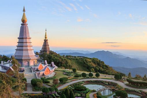 Sonnenaufgang in Chiang Mai