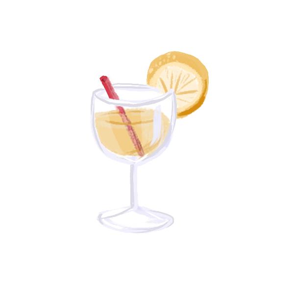 Hand-drawn icon of a drink, representing the Amaru