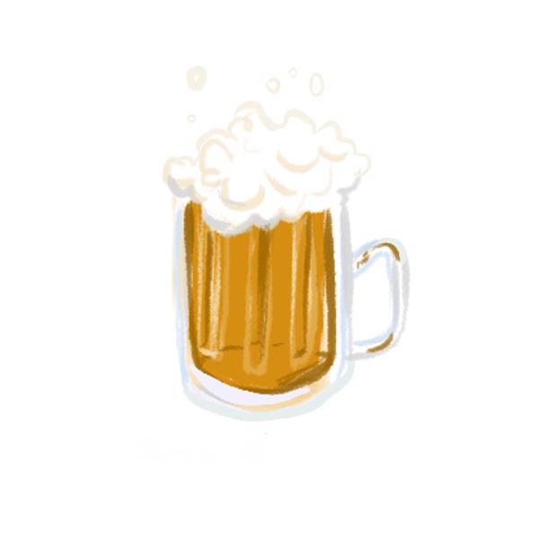 Hand-drawn icon Bohemian Beer Hall