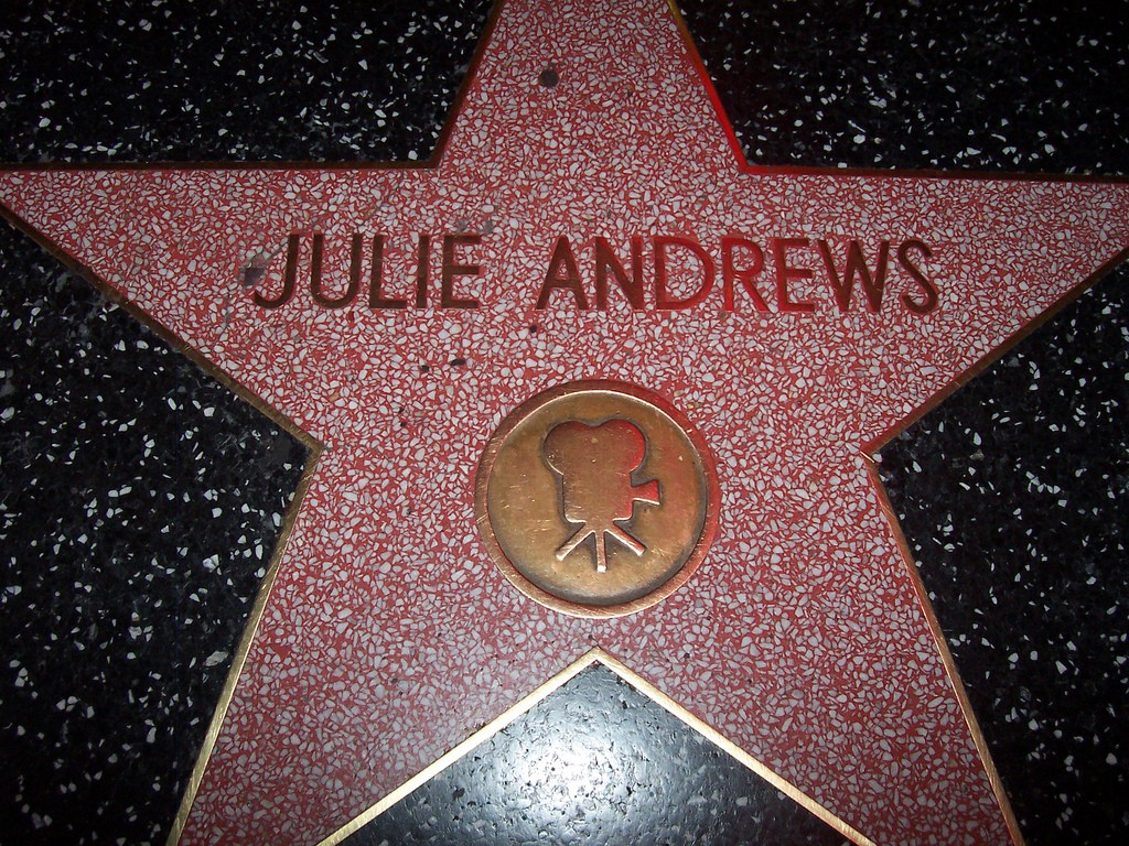 Julie Andrews' star.