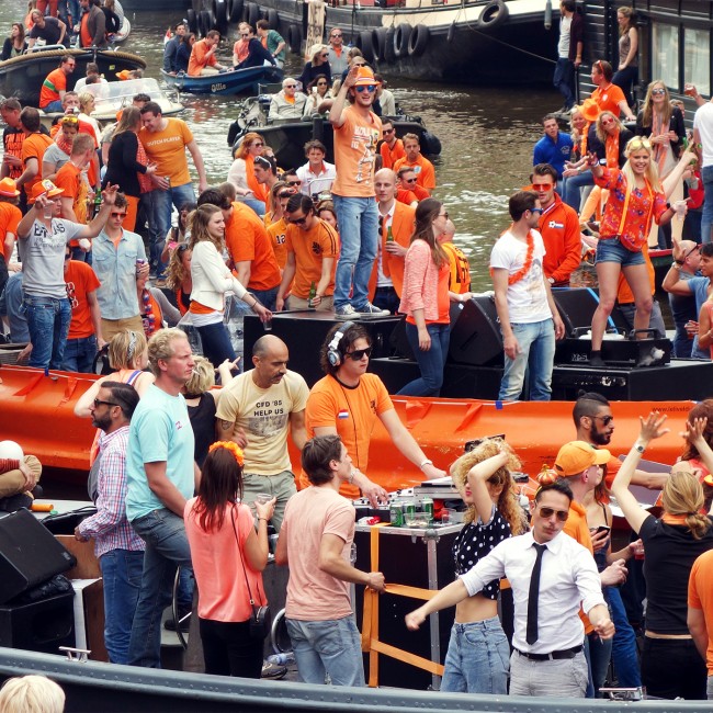 King's Day, Amsterdam King's Day in Amsterdam