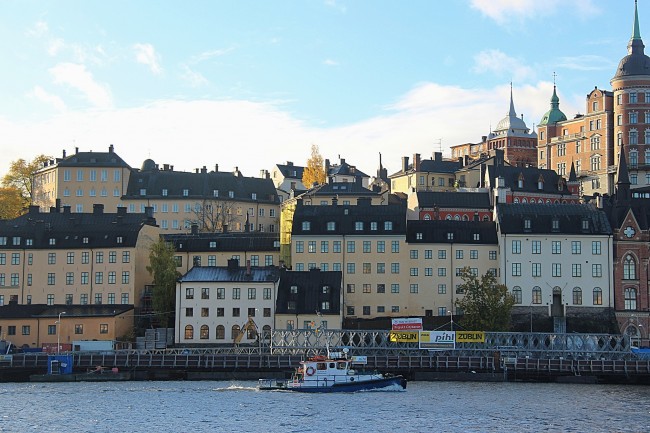 Vista dal canale di Södermalm Vista dal canale di Södermalm