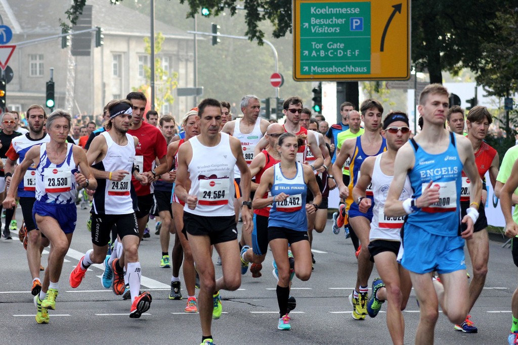 Marathon in Köln Marathon in Köln