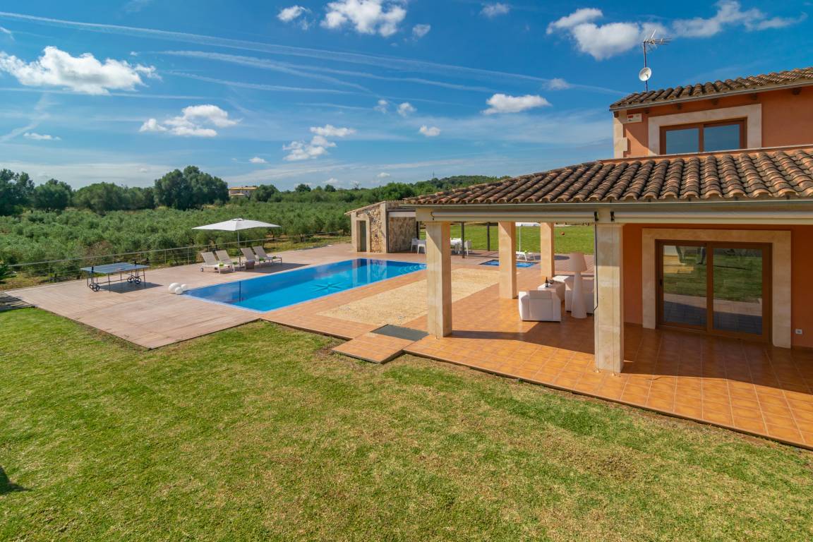 Hauptansicht vom Villa: SON MOREI DE SES PENYES - Ferienhaus für 6 Personen in.