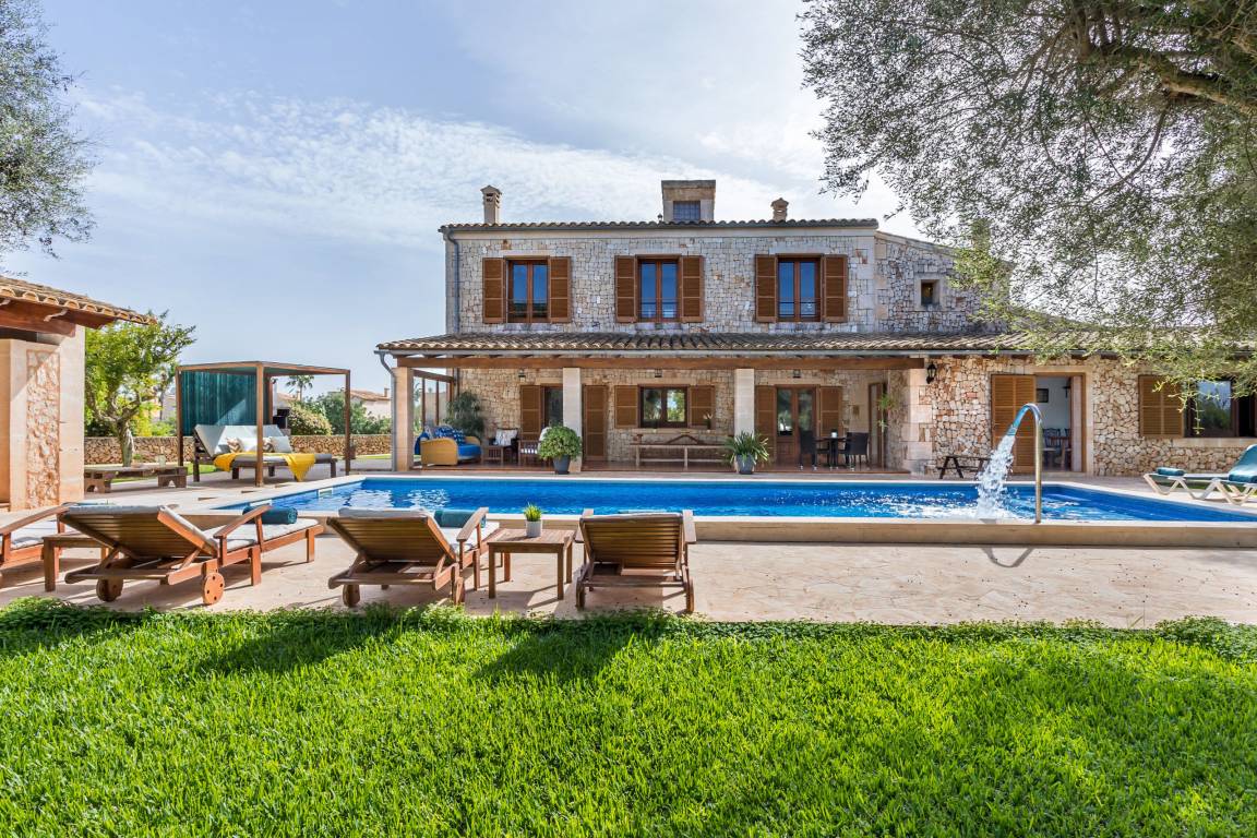 Hauptansicht vom Ferienhaus: Finca Domingo