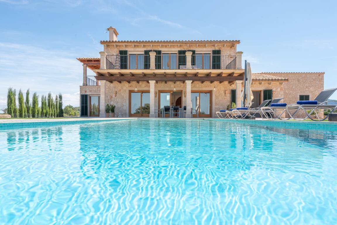 Hauptansicht vom Villa: Finca Sa Era