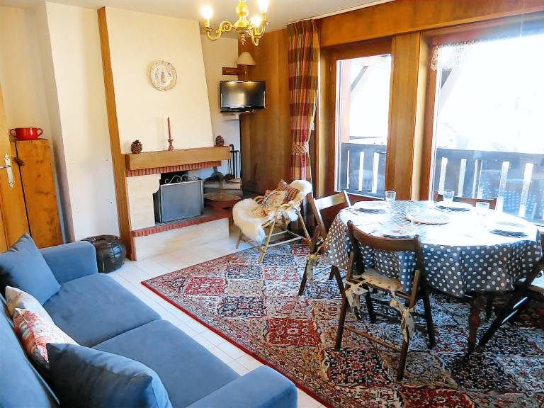 Studio flat Megève