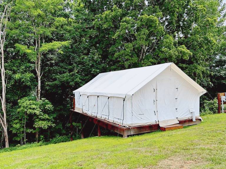 Camping  Silver Point