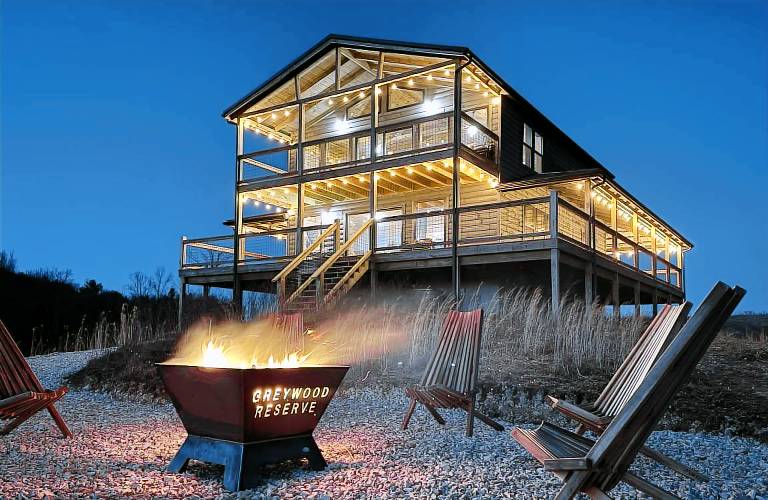 Cabin Natural Bridge State Resort Park