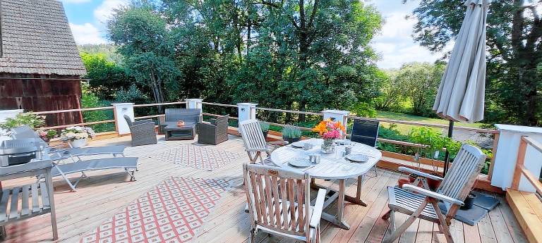 Ferienwohnung mit traumhafter Dachterrasse