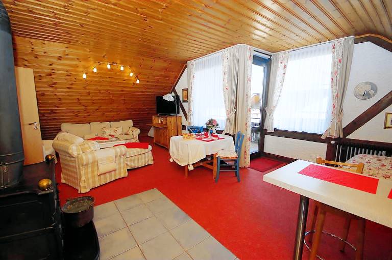 Appartement Fewo Dusche und Bad WC 1 Schlafraum