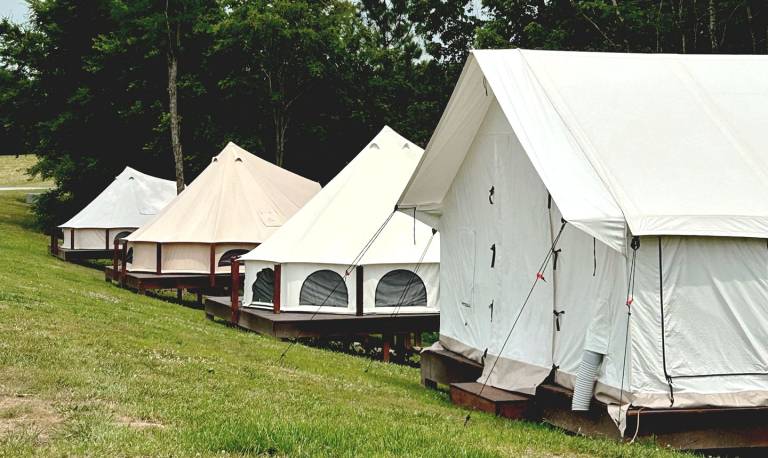 Camping  Silver Point