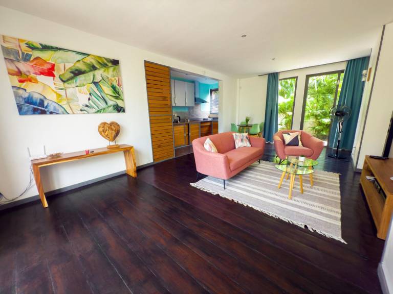 Wohnung mit Garten