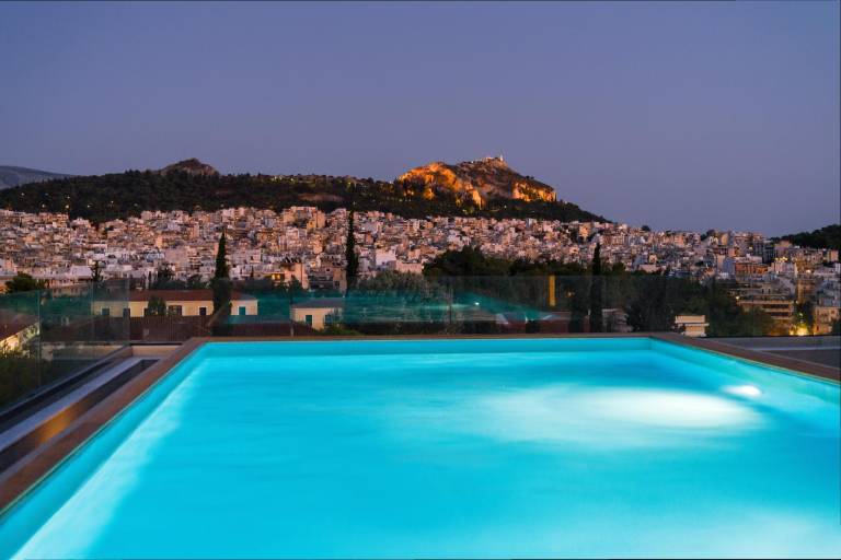 Apartament z hotelowymi udogodnieniami Ateny