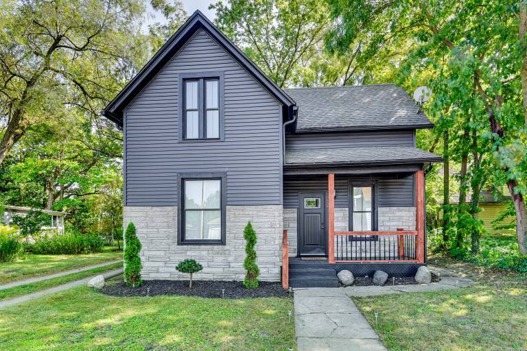 Near Notre Dame Charming South Bend Home
