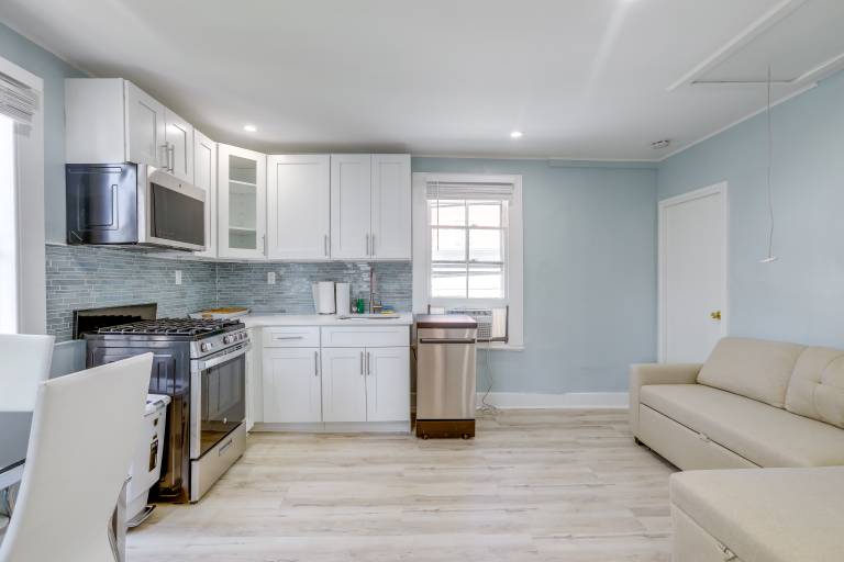 2 Blocks to Beach Sunny Ocean Grove Apartment