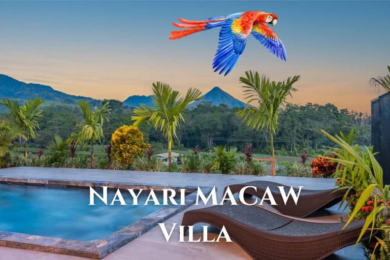 Nayari Macaw Farmstay Villa La Fortuna