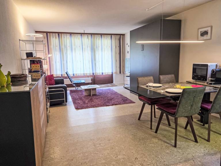 Apartment mit Garten und Terrasse | Bergblick - 4