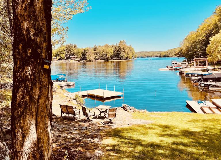 Chalet Lake Ariel