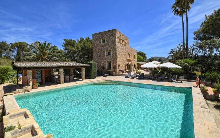 Schöne Finca Alcudia strandnah Pool und Klima