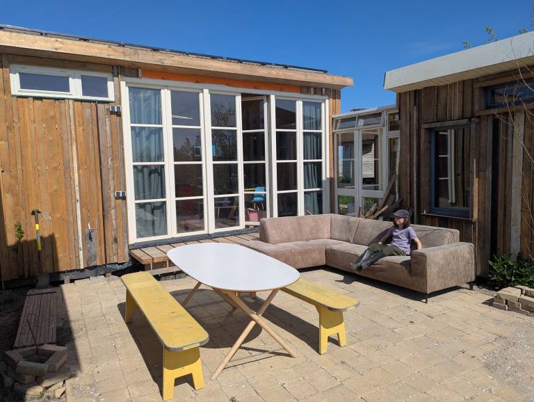Tiny house De Burcht near Amsterdam