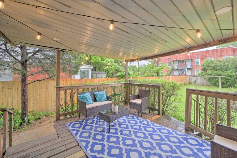 Pet Friendly Tulsa Digs w Deck & Fenced Yard