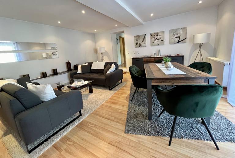 Appartement Fewo Dusche WC 2 Schlafräume