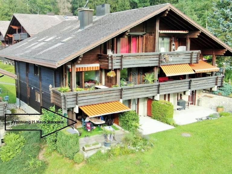 Apartment mit Garten und Terrasse | Bergblick - 1