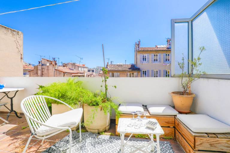 Le Chave Appart 1 ch terrasse et climatisation