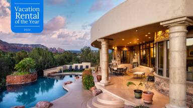 Palatial Paradise with Breathtaking Views of Red Rock and Stunning Infinity Pool