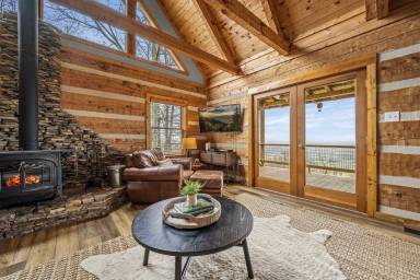 Cabin in Sevierville with Outdoor Pool + Epic View