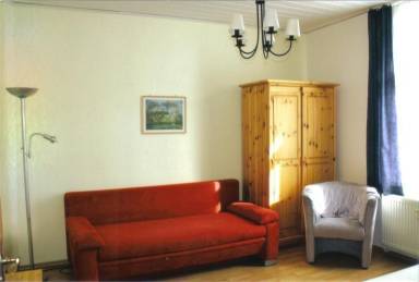 Ferienwohnung in einem ruhig gelegenen Ferienhaus in Ahlbeck, in Strandnähe, für max. zwei Personen