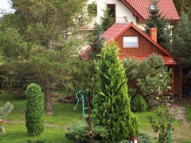 Ferienhaus in Kopalino mit Garten, Terrasse und Grill