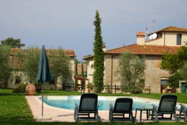 Appartement in Terranuova Bracciolini mit Whirlpool, Grill & Pool