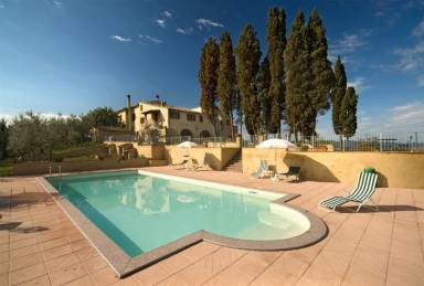 Ferienwohnung in Volterra mit Pool & Grill