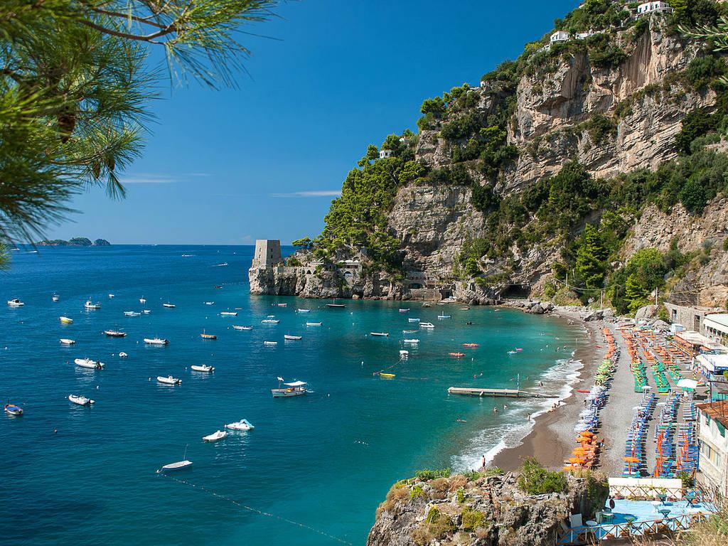 positano bandiera blu