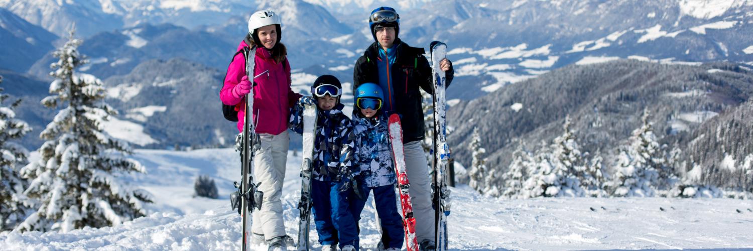 Escape to these sugar dusted winter wonderlands with your family