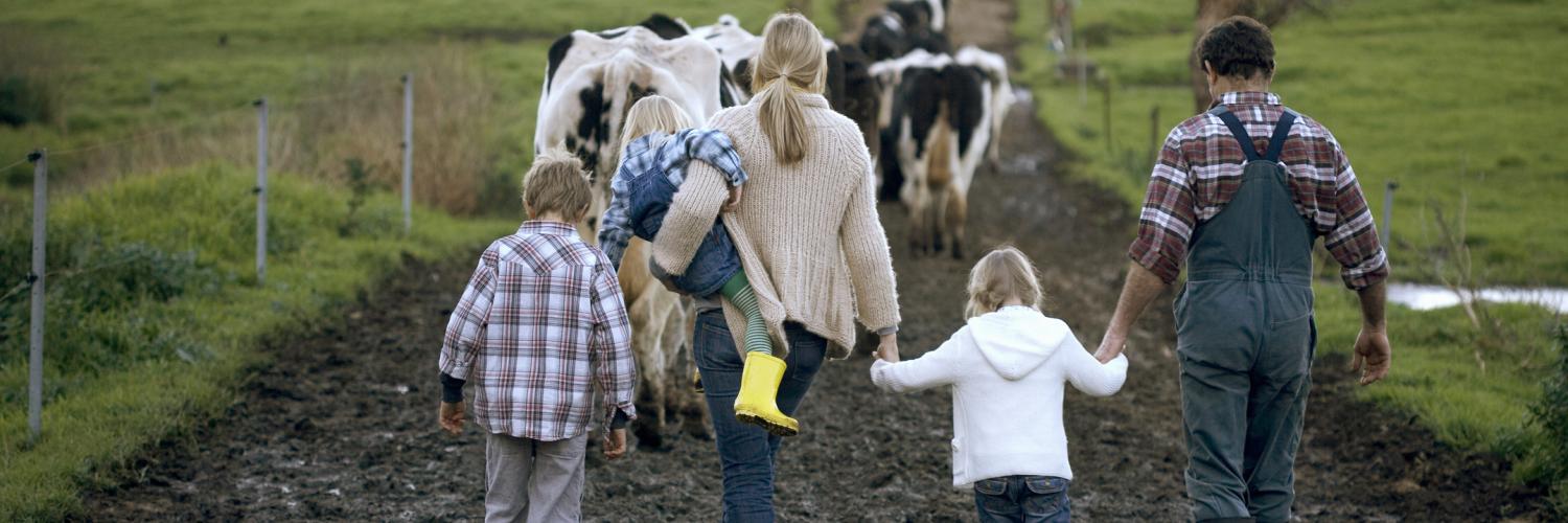 Regionale Produkte, glückliche Tiere und entspannte Menschen