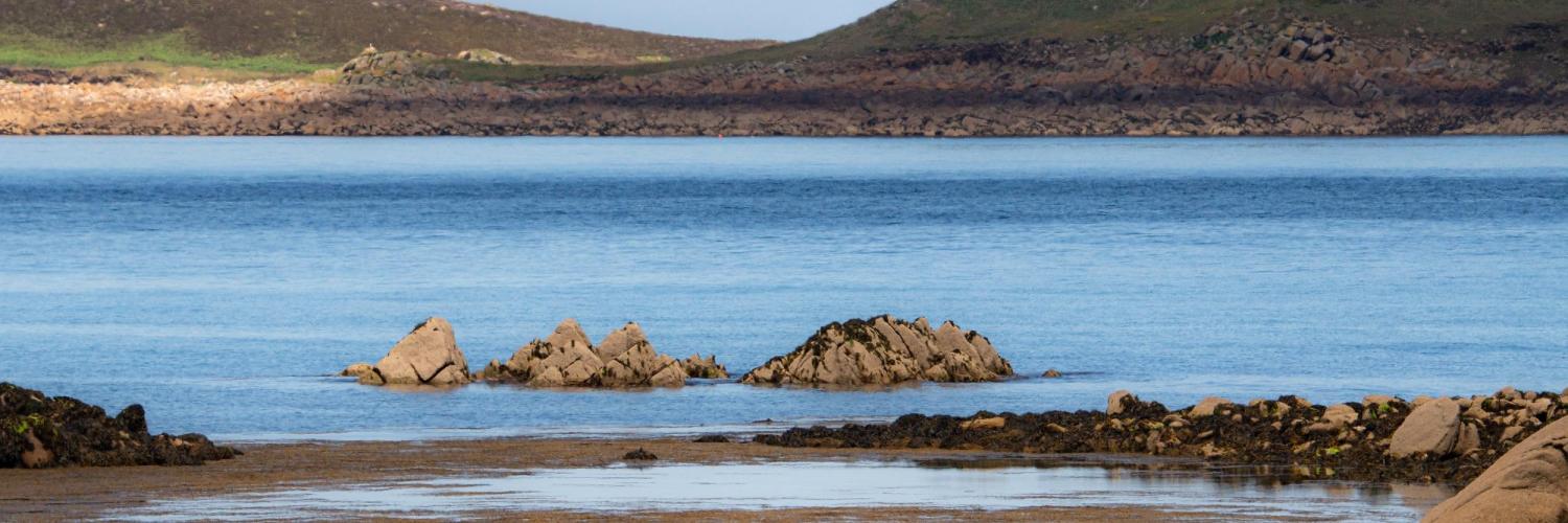 La plage de la baie de Pelistry