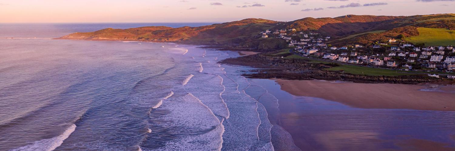 La plage de Woolacombe