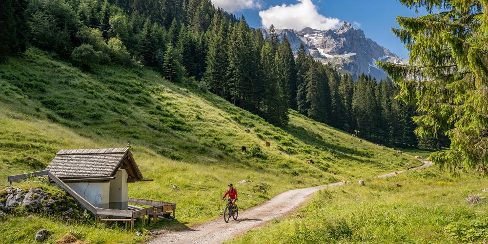 Fietsroute Montafon