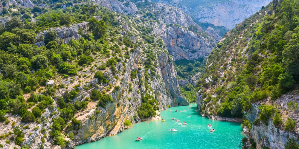 Gorges du Verdon in de Provence