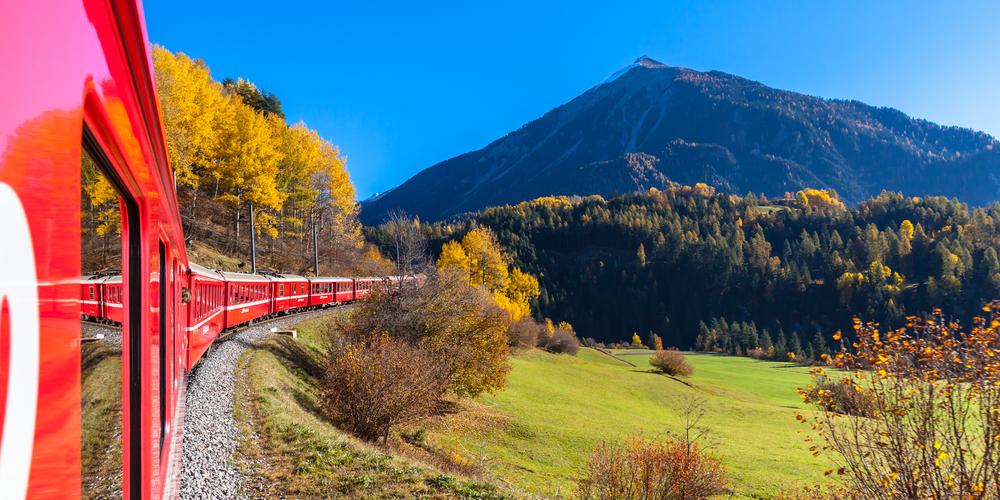 Engadin Ferien Rhätische Bahn