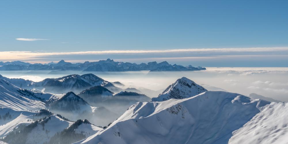 Moléson - Blick vom Gipfel