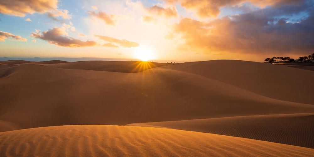 Zonsondergang Playa del Ingles