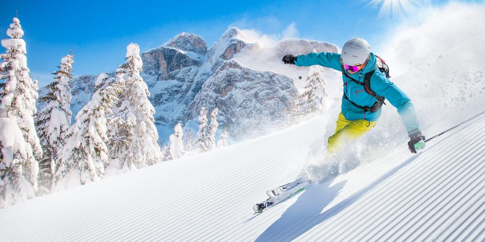 Italien Dolomiten Ski