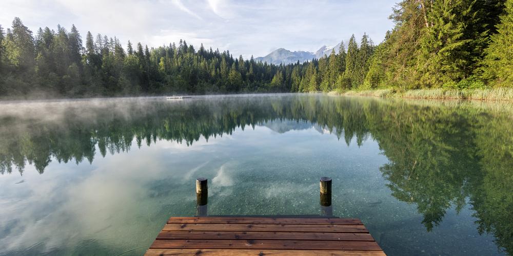 De Crestasee in Surselva