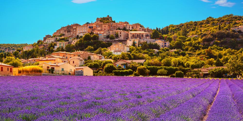 Lavendelvelden, bezienswaardigheden Provence